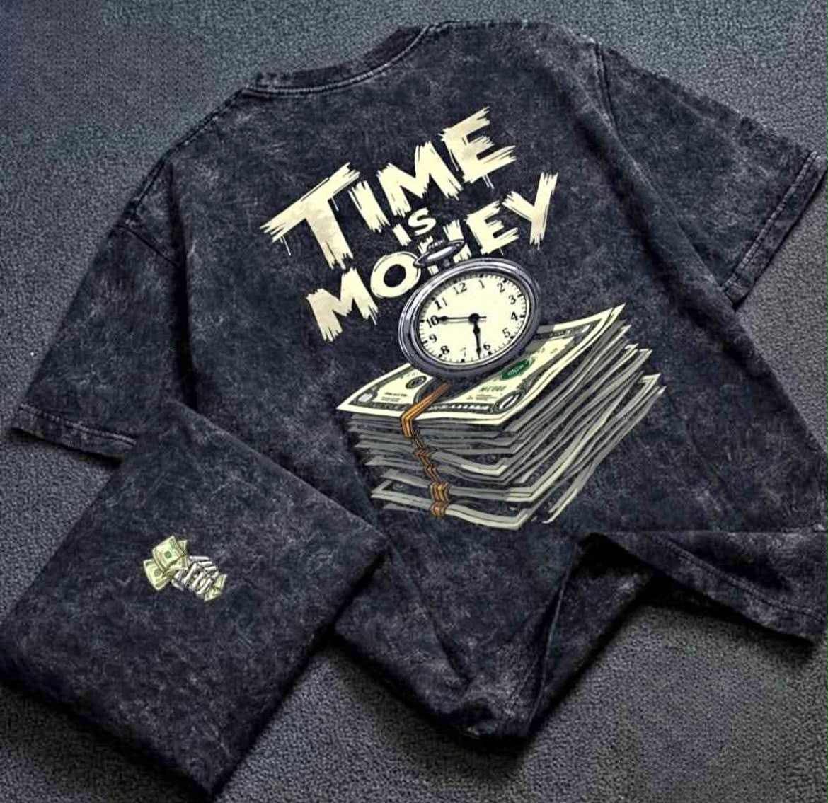 Acid Wash Oversized Drop Shoulder 22