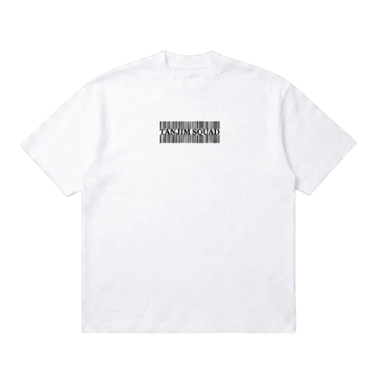 BARCODE TEE WHITE