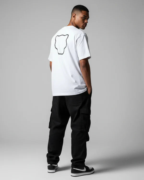BARCODE TEE WHITE