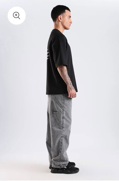 Shield Wings Oversized Relaxed Fit T-shirt
