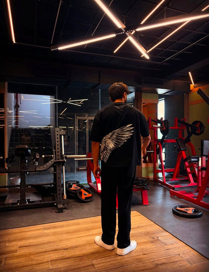 Shield Wings Oversized Relaxed Fit T-shirt