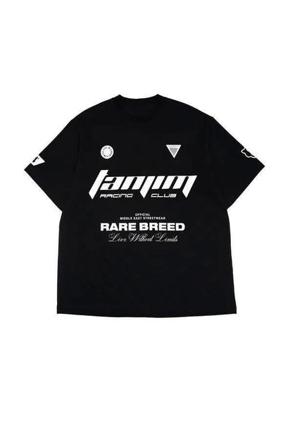 RACING T-SHIRT  BLACK