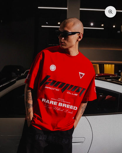 RACING T-SHIRT  RED