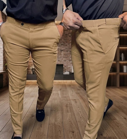 Tan Color Formal Pants