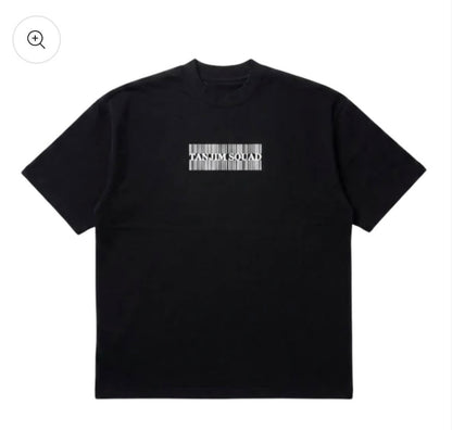 BARCODE TEE BLACK