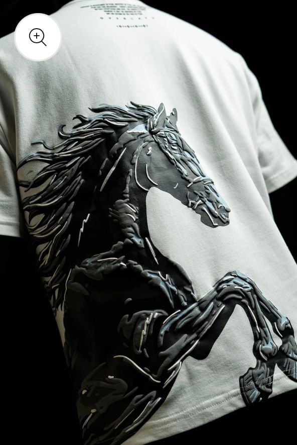 Stallion Oversized Relaxed Fit T-shirt