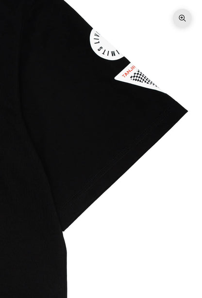 TANJIM RACE T-SHIRT - BLACK