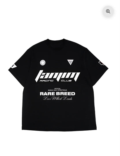 TANJIM RACE T-SHIRT - BLACK