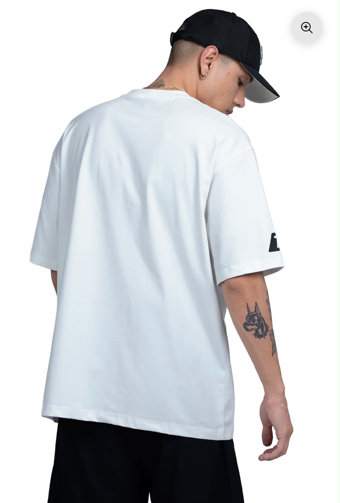 TANJIM RACE T-SHIRT - WHITE
