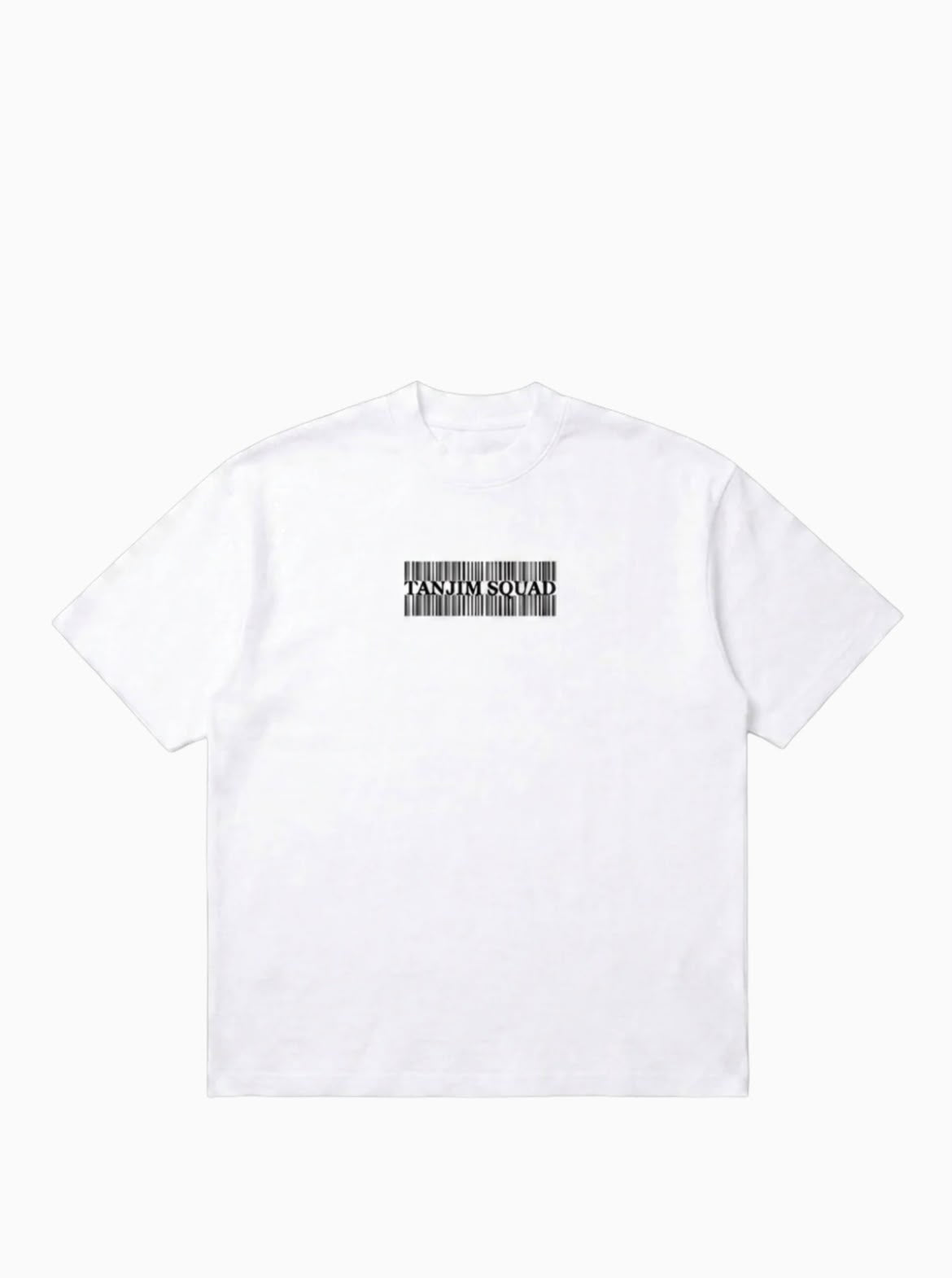 BARCODE TEE WHITE