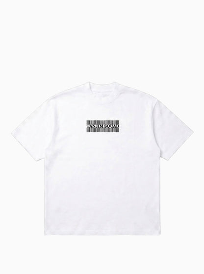 BARCODE TEE WHITE